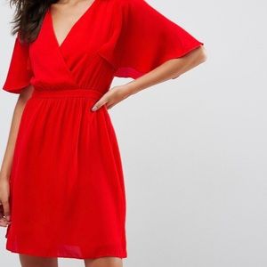 BRAND NEW, red, ASOS dress!!